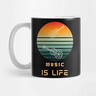 Music is Life Mug